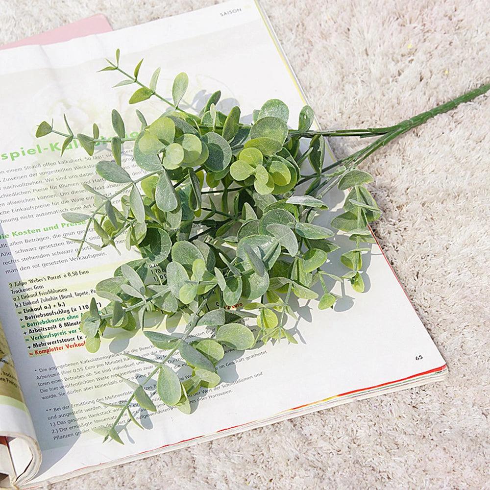 Green Eucalyptus Branches