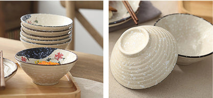 Ceramic Dishes: Perfect for Soup, Rice and More - Versatile and Durable: Ideal for Everyday Life