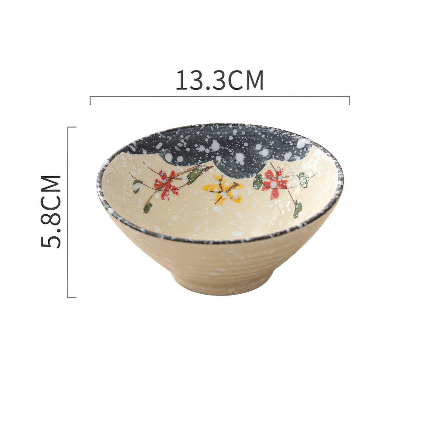 Ceramic Dishes: Perfect for Soup, Rice and More - Versatile and Durable: Ideal for Everyday Life