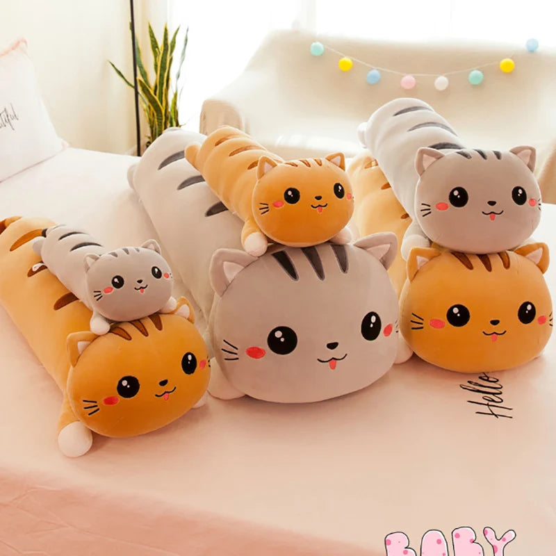 Cartoon Cat Pillow Almofada Coussin Salon Enfant Cojines Decorativos Cushion Para Sofa Cojin Decorative Children Birthday Gift