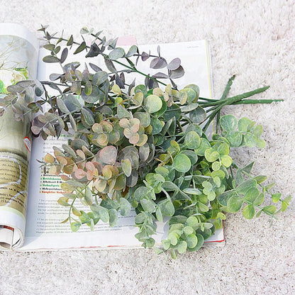 Green Eucalyptus Branches