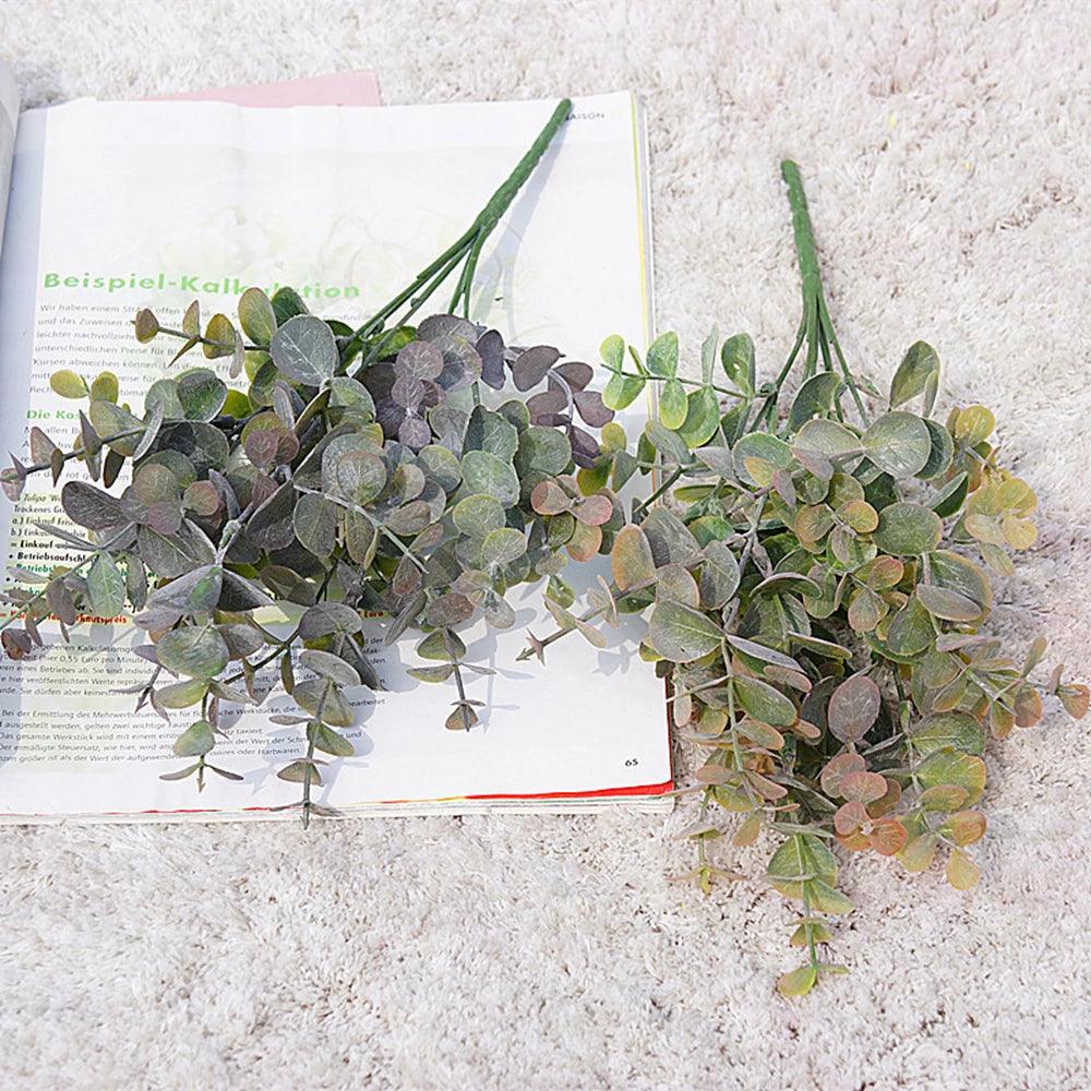 Green Eucalyptus Branches