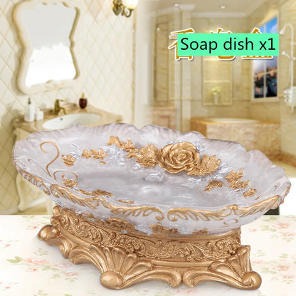 romantic floral

resin romantic flower luxury bathroom accessories

flower European style bathroom set

floral bathroom setluxury bathroom supplies

antique

resin

floral

soap dispenser

toothbrush holder

mouthwash cup