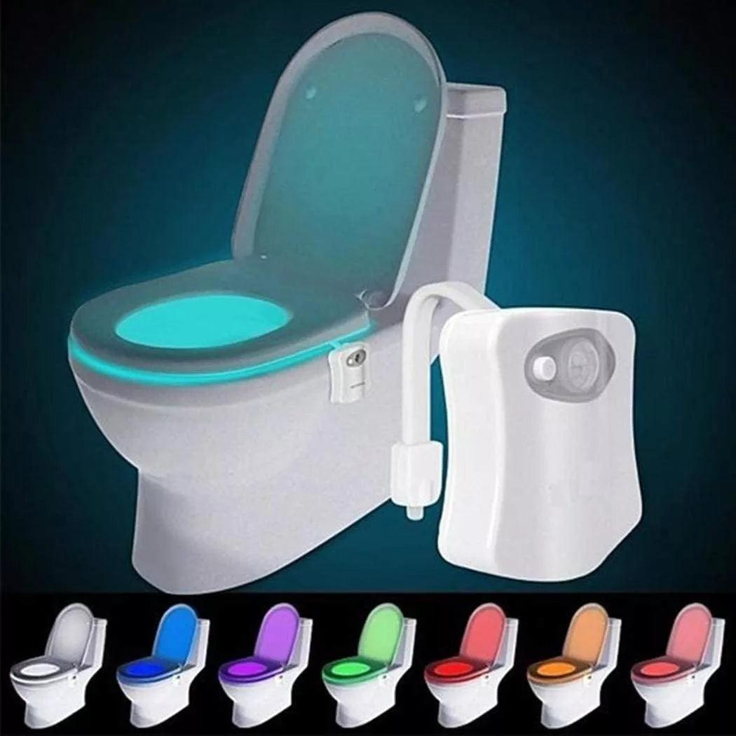 Siège de toilette avec lumière LED et capteur de mouvement humain automatique