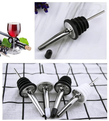 Stainless Steel Wine Pourer: Preserve Flavor - The Perfect Pour Every Time