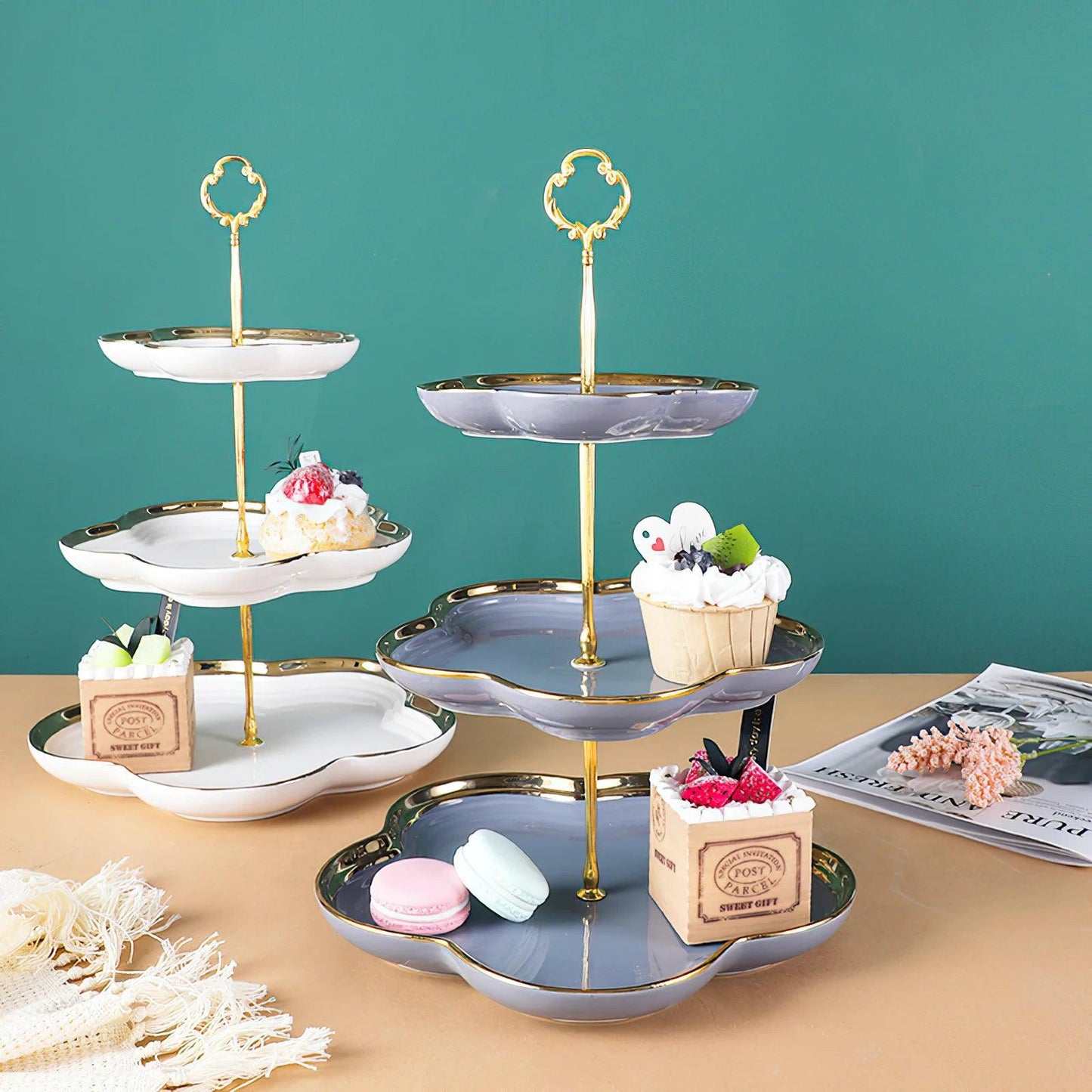 Versatile Ceramic Dessert Display Stand: Create a Memorable Dessert Display