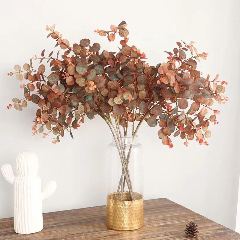 Silk Eucalyptus Branch for a touch of Elegance