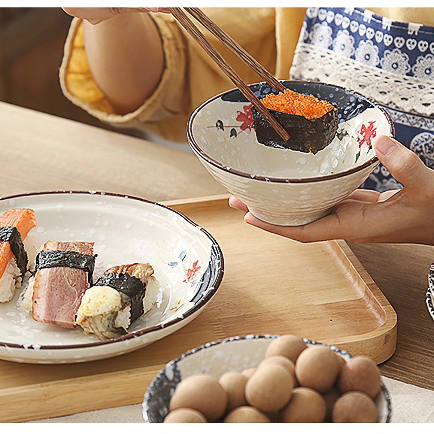 Ceramic Dishes: Perfect for Soup, Rice and More - Versatile and Durable: Ideal for Everyday Life