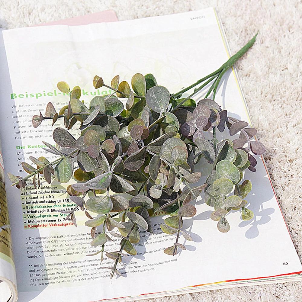 Green Eucalyptus Branches