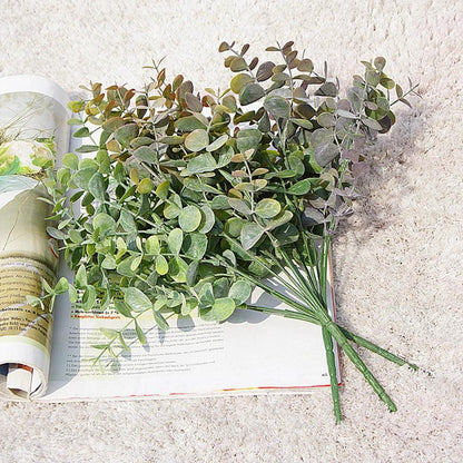 Green Eucalyptus Branches