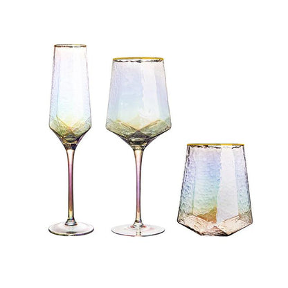 Rretro Crystal Goblet Rimmed Champagne Glass: A Glass That Sparkles