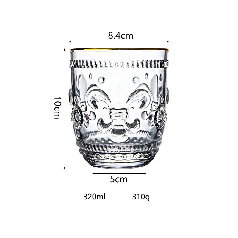 Verre à eau JANKNG, tasse à whisky, tasse à eau en verre classique, tasse à saké de style japonais, bouteilles d'eau, pots à eau, bouilloires, ustensiles de cuisine