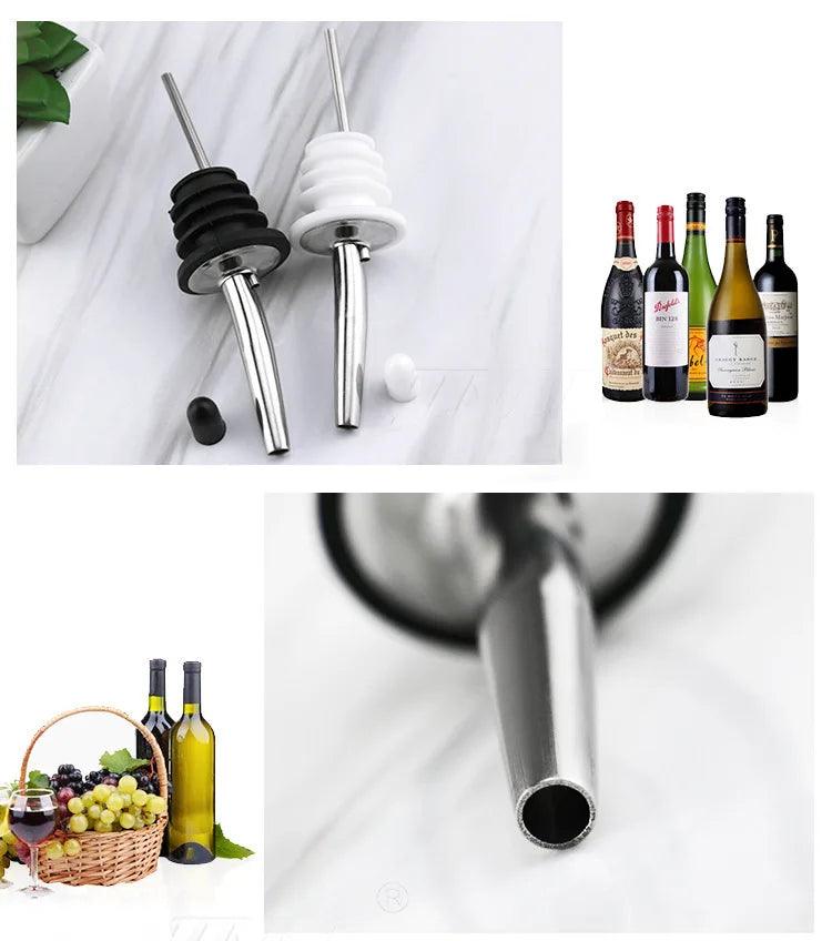 Stainless Steel Wine Pourer: Preserve Flavor - The Perfect Pour Every Time