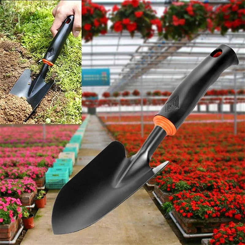 Garden Shovel Hand Shovel Soft Rubberized Non-Slip