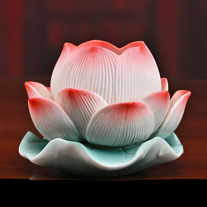 Unique Tranquility Spiritual Space Serene Atmosphere Peace Meditation Home Decor Harmony Handcrafted Calming Energy Buddhist Candlestick

spiritual decor

religious items

lotus serenity

lotus candle holder

Feng Shui

ceramic candle holder

butter candle holder

Buddhism

Buddha ware