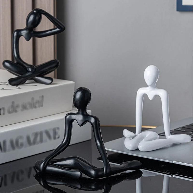 Nordic Serenity Sculpture: A Touch of Scandinavian Chic