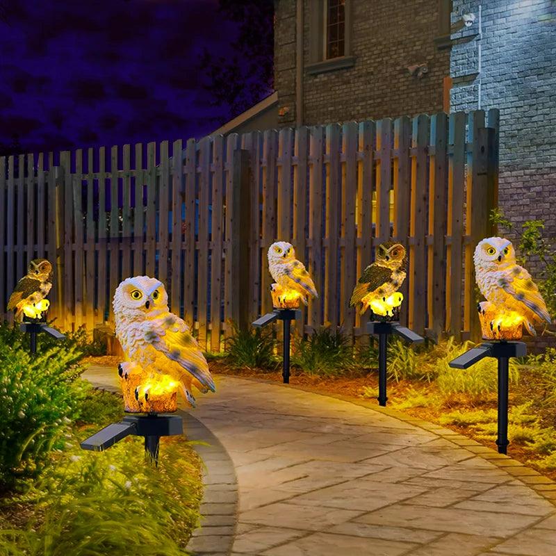 Owl Solar Outdoor Lighting: Add a Touch of Fantasy to Your Outdoor Space