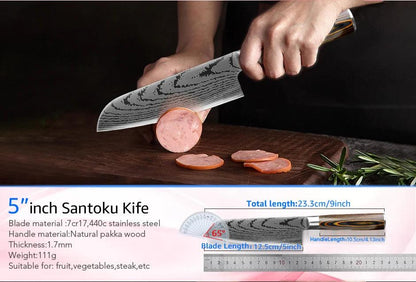 Kitchen Knife Set  :  Chef Knives Japanese