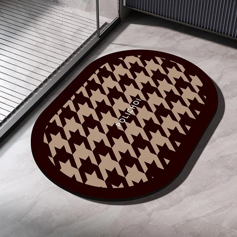 Absorbent Bathroom Rug Bath:  Quick-Drying Comfort for Your Bathroom