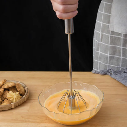 EasyWhip Deluxe: The Semi-Automatic Hand Mixer with Self-Turning Whisk