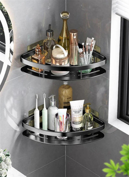 Bathroom Shelf Aluminum Alloy Shampoo Rack: