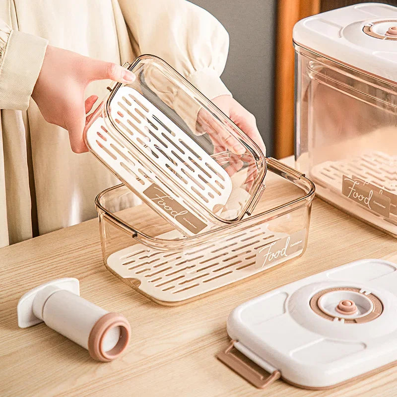 FreshVault Pro: The Vacuum-Sealed Food Storage System for a Zero-Waste Kitchen