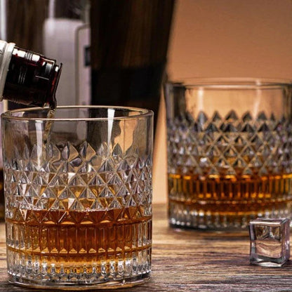 Classic Crystal Whiskey Glasse: Crystal-Clear Elegance - Elevate Your Drinking Experience