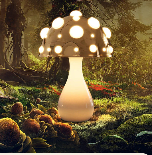 Luxury Mushroom Decorative Table Lamp Hotel Bedroom