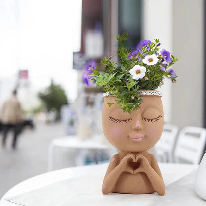 Artistic Plant Pot: Add a Touch of Personality to your Space