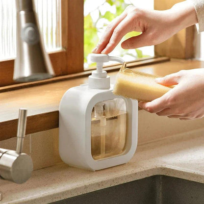 Refillable Portable Bath Bottle: Your on-the-go bathroom companion