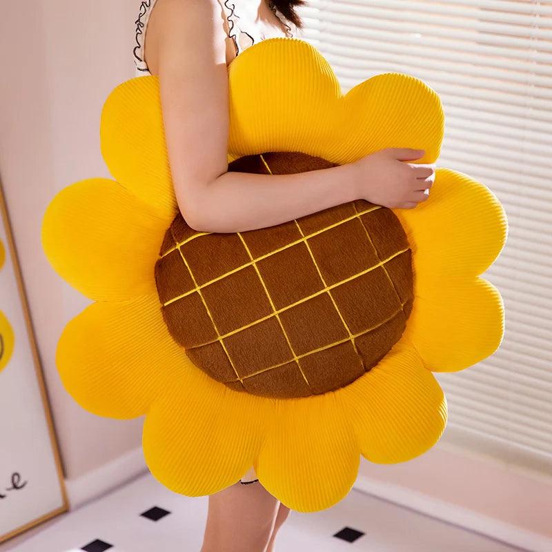 Sunflower Plush Pillow : A Ray of Sunshine for Your Home