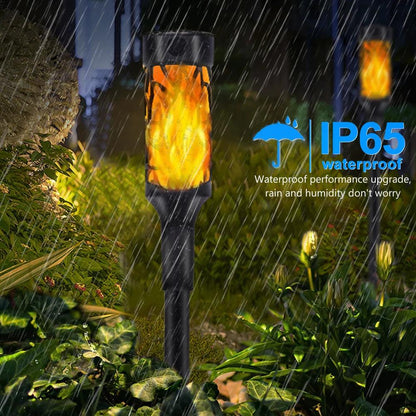 Solar Flame Torch Lights: The Magic of Flame, Without the Fire