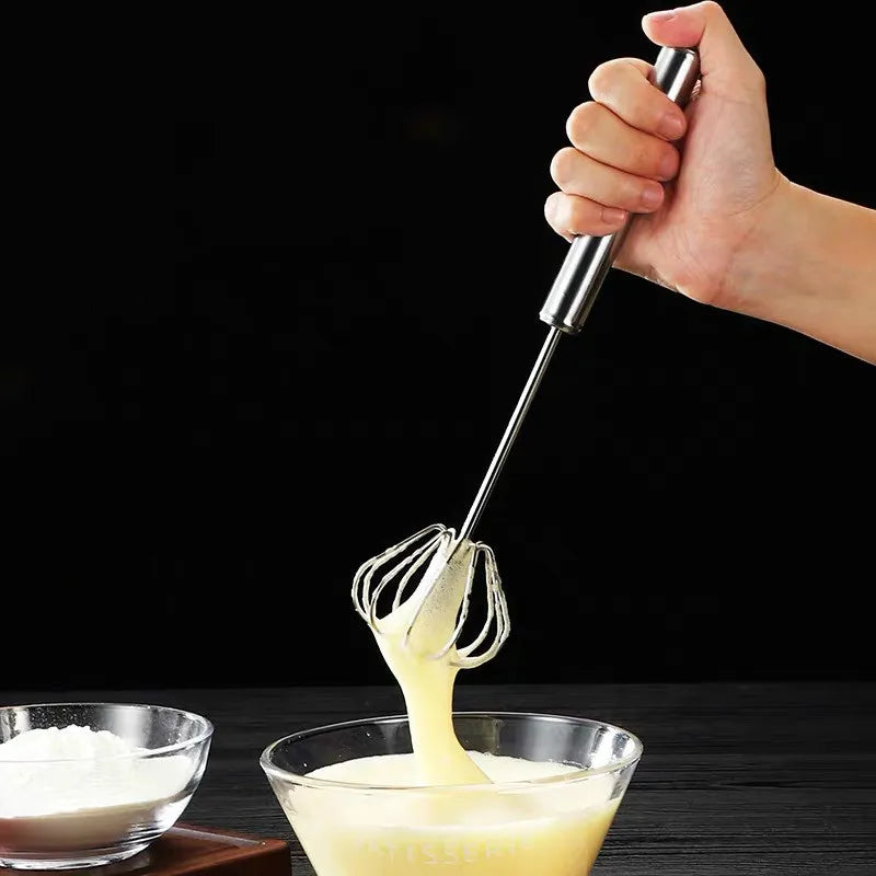 EasyWhip Deluxe: The Semi-Automatic Hand Mixer with Self-Turning Whisk