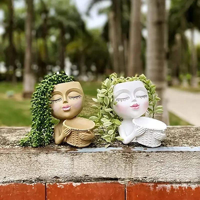 Cute Ceramic Planter: A charming gift for plant lovers