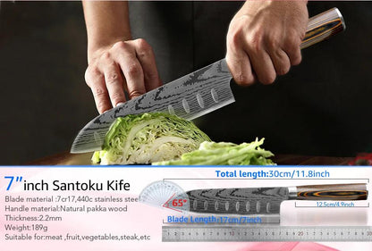 Kitchen Knife Set  :  Chef Knives Japanese