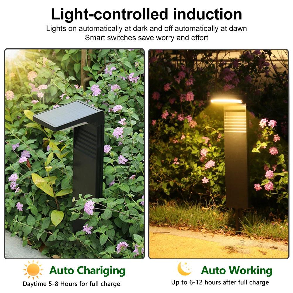 Solar Pathway Lights: Warm, Welcoming Outdoor Glow