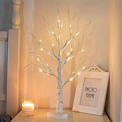 Illuminated Birch Tree - Inusitado Incanto -  Home Lighting, Lighting Fixtures, Lamps, Chandeliers, Home Decor, Interior Design,
Lighting Solutions, Affordable Lighting, Stylish Lighting, Lamp Led Star,  Table Lamp, Colorful Butterfly LED Tree, Illuminated Birch Tree, 