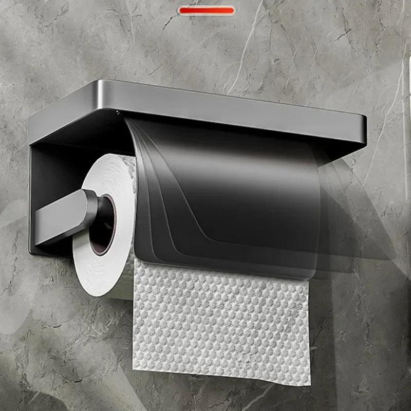 Wall Toilet Paper Holder : Easy-to-Use, Perforation-Style Dispenser