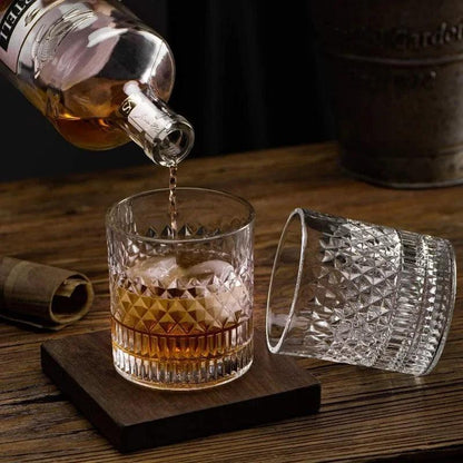 Classic Crystal Whiskey Glasse: Crystal-Clear Elegance - Elevate Your Drinking Experience