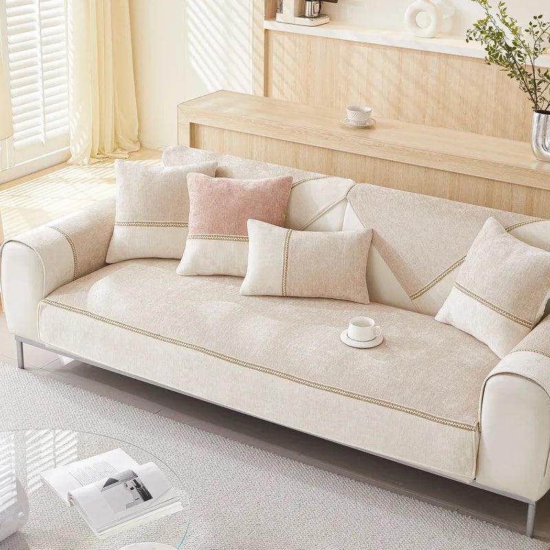 Inusitado Incanto - Chenille Sofa Cover Sofa Cover
Living Room Decor
Home Decor
Custom-Fit
Durable Fabric
Easy to Clean
Stylish
Affordable
Wide range