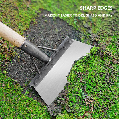 Steel Flat Shovel Ice Shovel Weeding Planting Farm Weeding