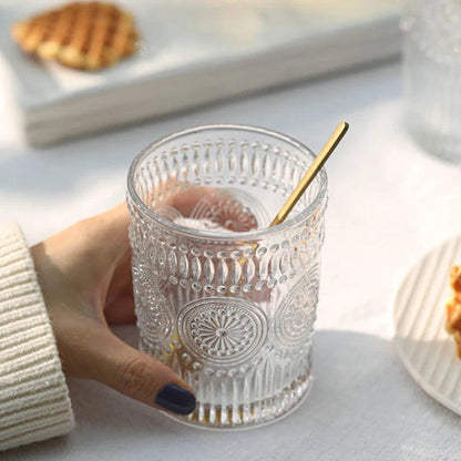 Glass Cup French Cold Drink Cups Transparent: A Burst of Sunshine for Your Daily Drink