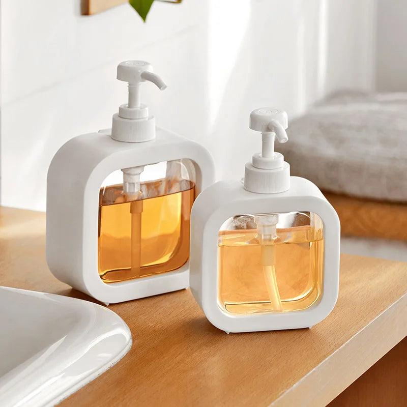 Refillable Portable Bath Bottle: Your on-the-go bathroom companion