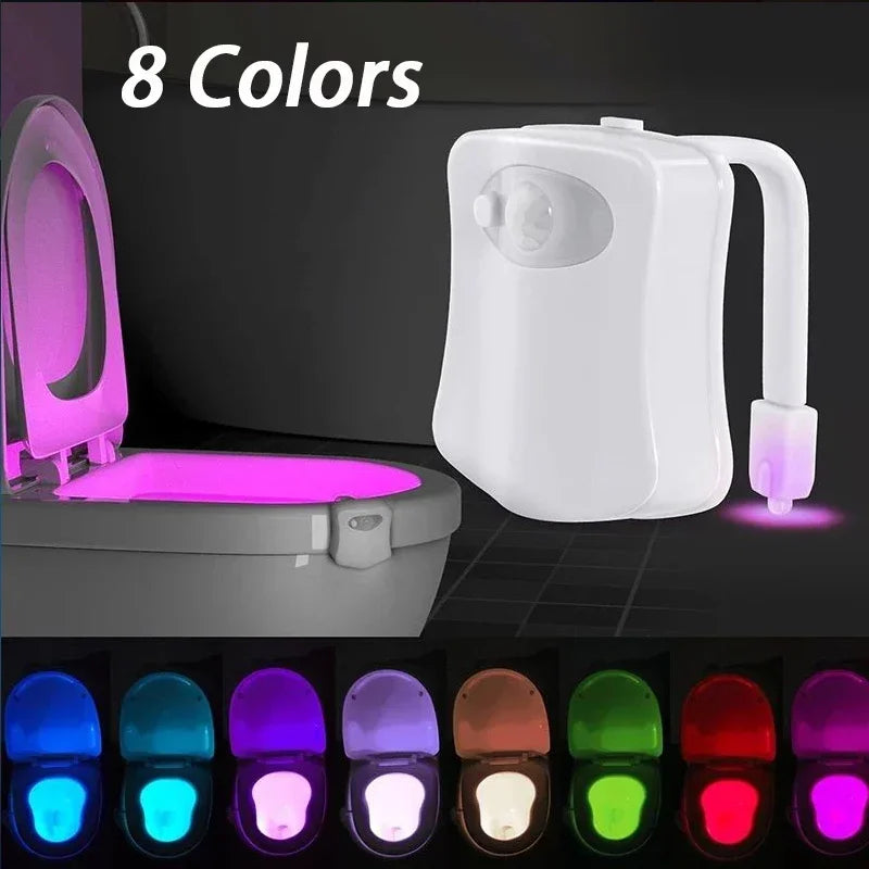 Toilet Night Light Motion Sensor: Motion-Activated Toilet Light