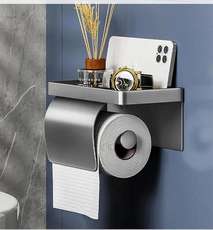 Wall Toilet Paper Holder : Easy-to-Use, Perforation-Style Dispenser