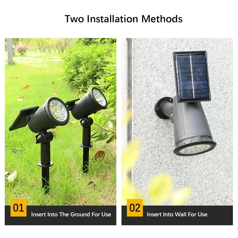 Solar Powered Spotlights: Weatherproof and Durable Solar Pow