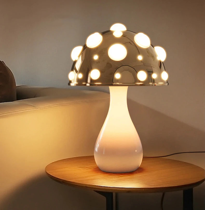 Luxury Mushroom Decorative Table Lamp Hotel Bedroom