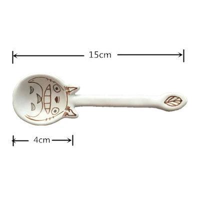 Ceramic Spoon with Japanese Cat: A Work of Art for your Table