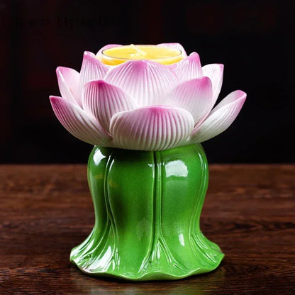 Unique Tranquility Spiritual Space Serene Atmosphere Peace Meditation Home Decor Harmony Handcrafted Calming Energy Buddhist Candlestick

spiritual decor

religious items

lotus serenity

lotus candle holder

Feng Shui

ceramic candle holder

butter candle holder

Buddhism

Buddha ware