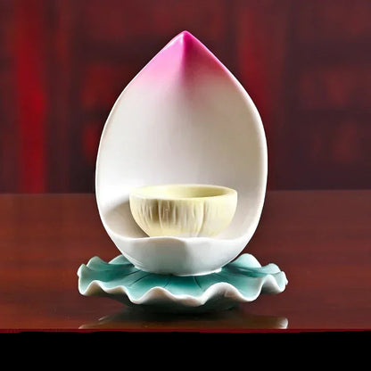 Unique Tranquility Spiritual Space Serene Atmosphere Peace Meditation Home Decor Harmony Handcrafted Calming Energy Buddhist Candlestick

spiritual decor

religious items

lotus serenity

lotus candle holder

Feng Shui

ceramic candle holder

butter candle holder

Buddhism

Buddha ware